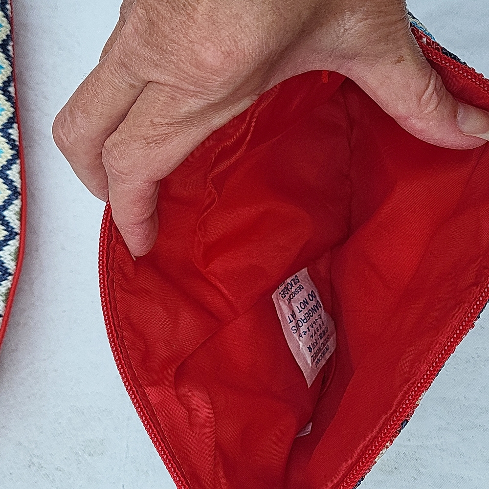 Ladies Multicolored Handbags, Zigzag Pattern, 1 L… - image 8